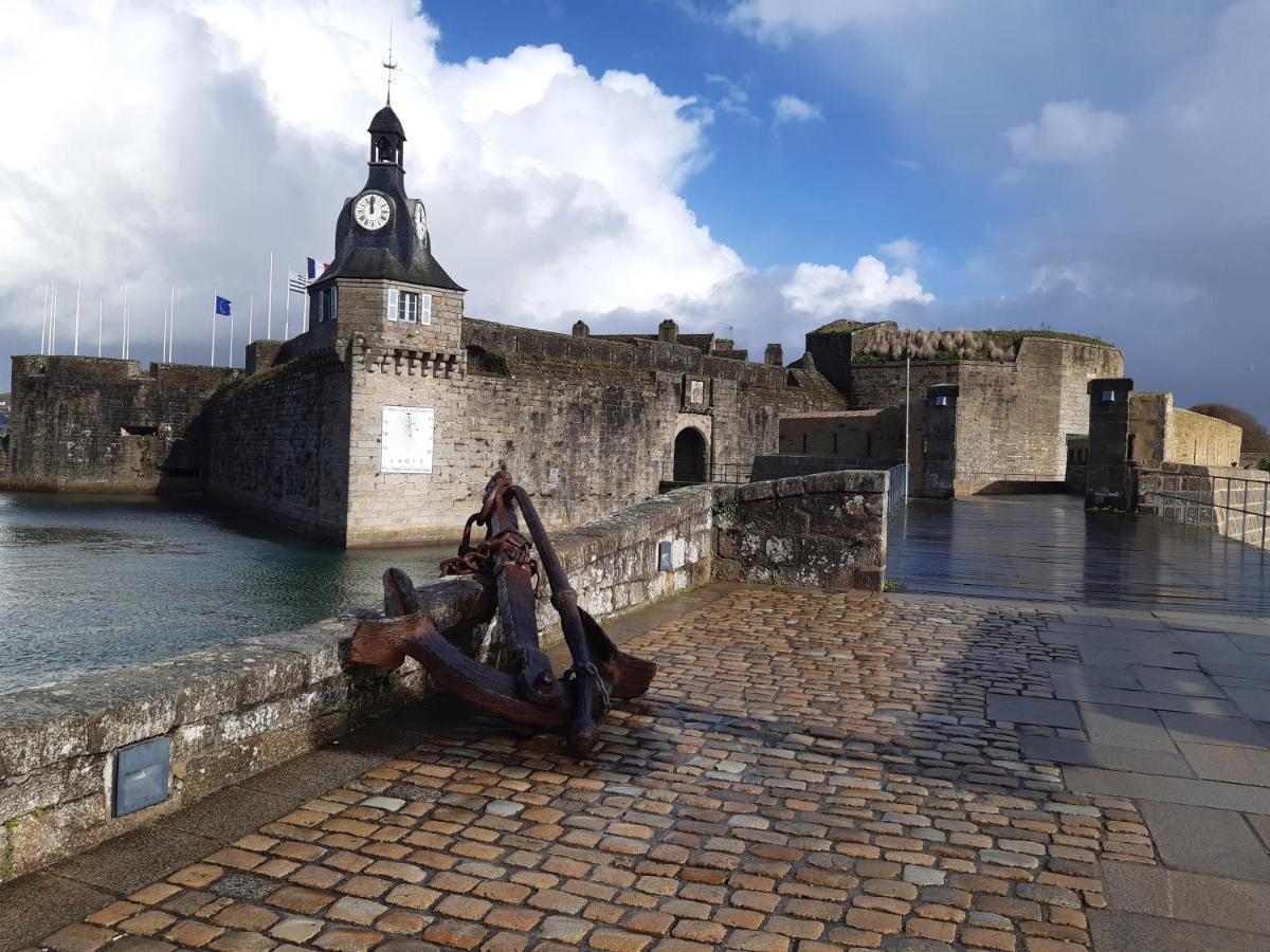 Urban Sunny & Cosy Apartment Concarneau Bagian luar foto
