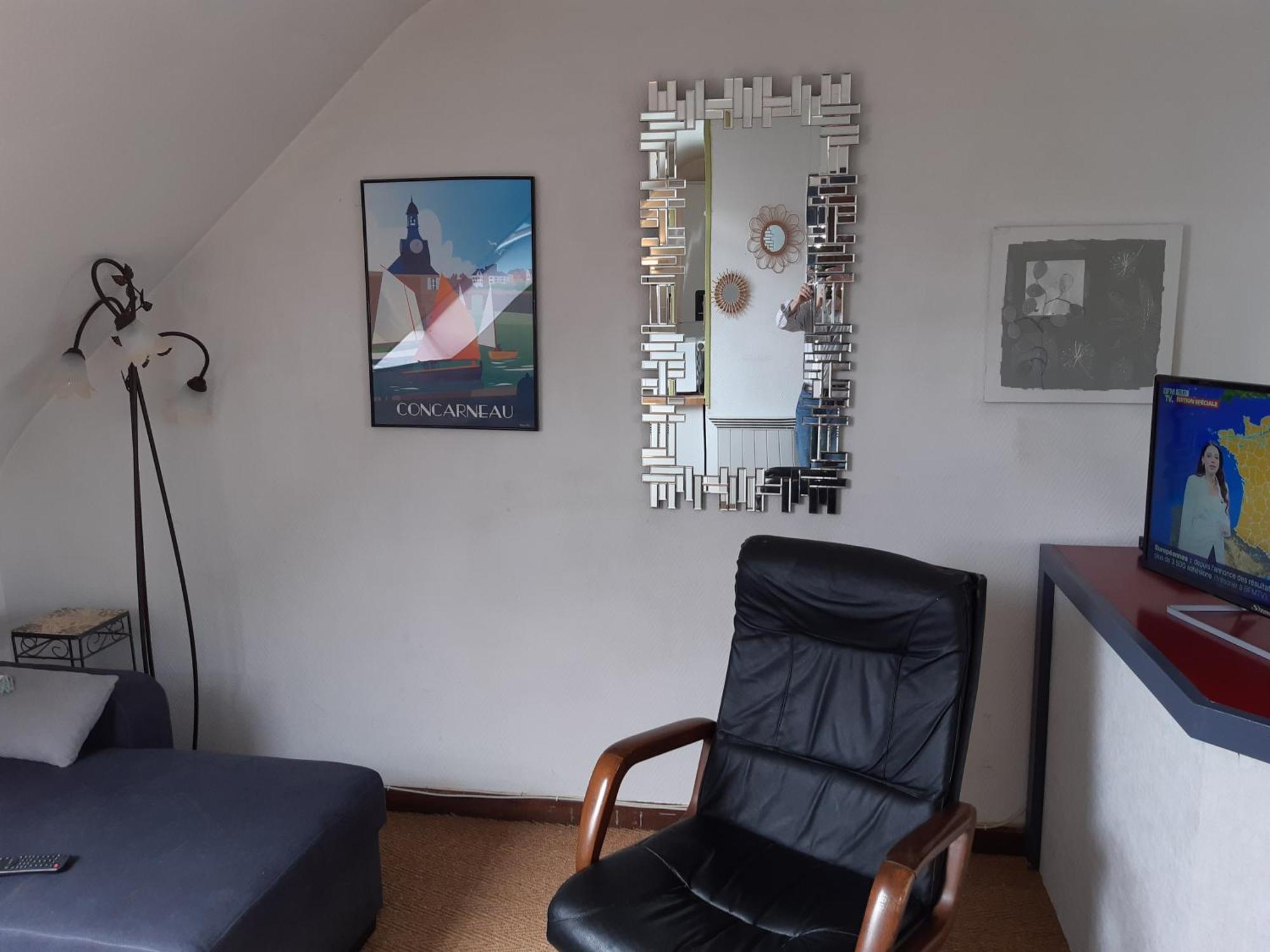Urban Sunny & Cosy Apartment Concarneau Bagian luar foto
