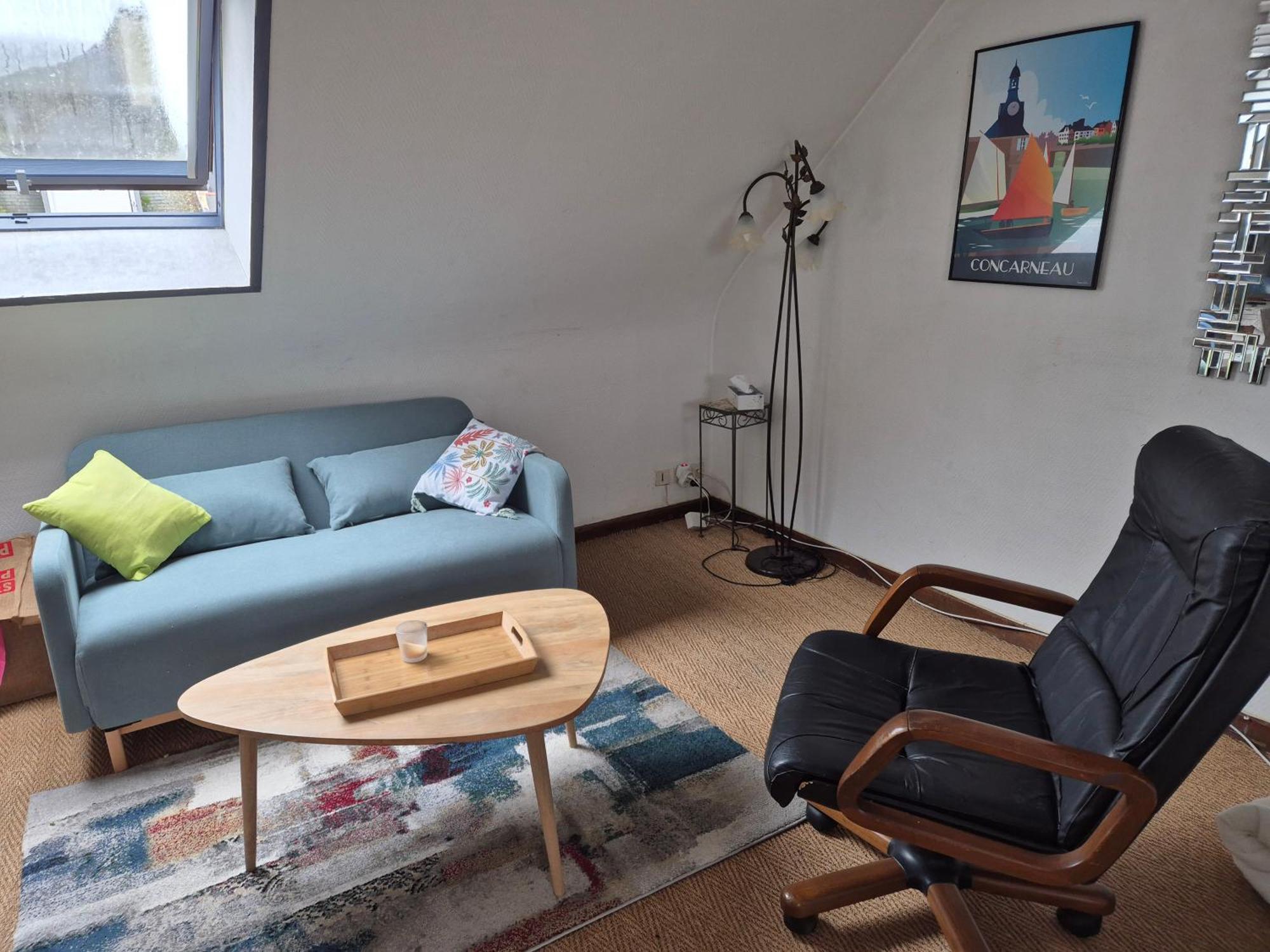 Urban Sunny & Cosy Apartment Concarneau Bagian luar foto